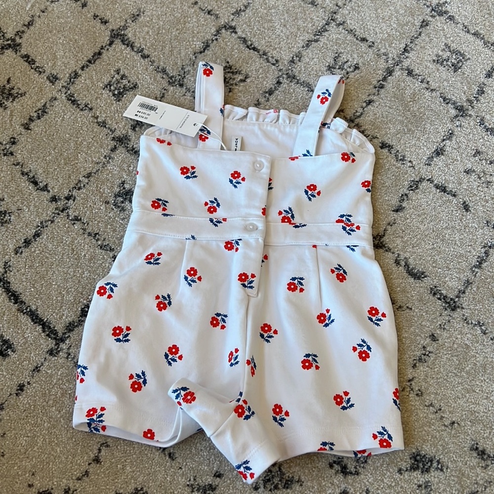 NWT Janie and Jack Floral Romper Size 6-12M! - Picture 4 of 4